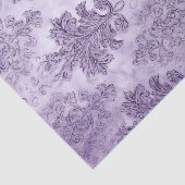 Papier Mousseline Lavender Baroque Scroll  (Détail)