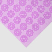 Papier Mousseline Lavender Mandala (Détail)