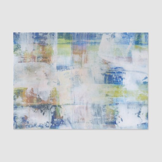 Papier Mousseline Laver blanc III (Recto)