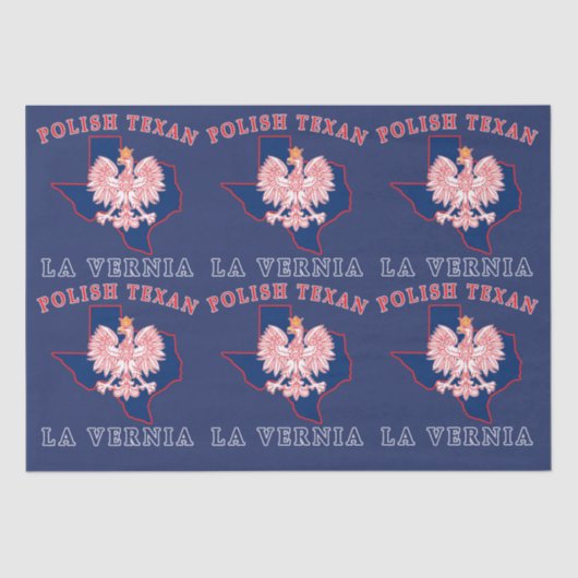 Papier Mousseline LaVernia Polonaise Texan (Recto)