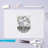 Papier Mousseline Laze Furr Days - Cute Lazy Cats Design (Artisanat)