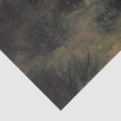 Papier Mousseline L'cavalier américain Cowboy contre le coucher du s (Détail)