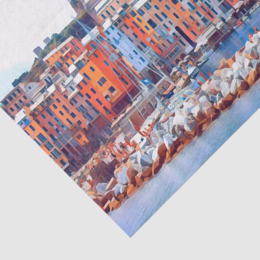 Papier Mousseline ldp PORTO VENERE - (Détail)