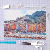 Papier Mousseline ldp PORTO VENERE - (Artisanat)