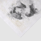 Papier Mousseline Le Baiser (Détail)