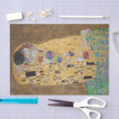 Papier Mousseline Le baiser (amoureux) Der Kuss par Gustav Klimt (Artisanat)