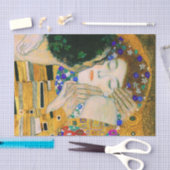 Papier Mousseline Le Baiser de Gustav Klimt (Artisanat)
