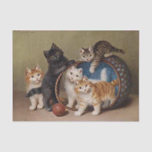 Papier Mousseline Le bal rouge de Sophie Sperlich (Recto)