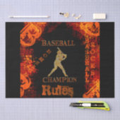 Papier Mousseline Le baseball (Artisanat)