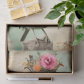 Papier Mousseline Le Beau Oiseau dans un collier de couronne Découpa (Cadeau)