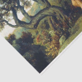 Papier Mousseline Le berger Jouer à la flûte (Détail)