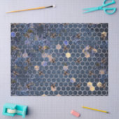 Papier Mousseline Le Blue Bee Series Design 15 Tissus Papier (Artisanat)