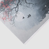 Papier Mousseline Le Bois Eerie (Détail)