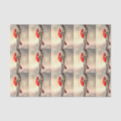 Papier Mousseline Le cardinal au chocolat (Recto)