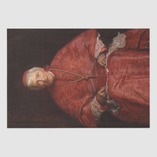 Papier Mousseline Le cardinal John Henry Newman (Recto)