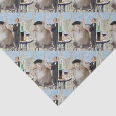Papier Mousseline Le Cat du Café (Détail)