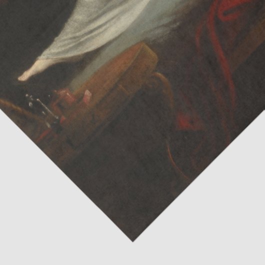 Papier Mousseline Le cauchemar (par Henry Fuseli) (Détail)