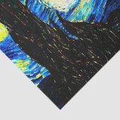 Papier Mousseline Le célèbre tableau de Van Gogh, Starry Night, (Détail)