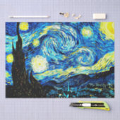 Papier Mousseline Le célèbre tableau de Van Gogh, Starry Night, (Artisanat)