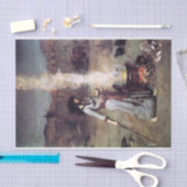 Papier Mousseline Le cercle magique par John William Waterhouse -188 (Artisanat)