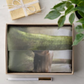 Papier Mousseline Le Cerf dans les bois (Cadeau)
