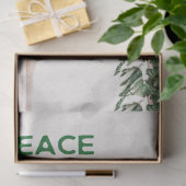 Papier Mousseline Le cerf de Noël et cardinal des bois (Cadeau)