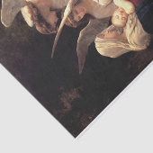 Papier Mousseline Le chant des anges, Bouguereau (Détail)