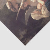 Papier Mousseline Le Chant des Anges par William Bouguereau (Détail)