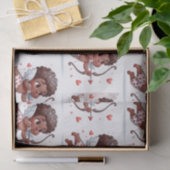 Papier Mousseline Le charme de Cupidon Be My Valentine (Cadeau)