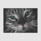 Papier Mousseline Le chat "électrique" (Recto)