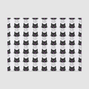 Papier Mousseline Le chat indique le Meow ! Bande dessinée