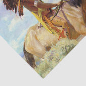 Papier Mousseline Le Chef de l'art occidental par W Herbert Dunton (Détail)