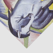 Papier Mousseline Le Cheval Bleu par Franz Marc Tissue Paper (Détail)