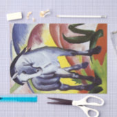 Papier Mousseline Le Cheval Bleu par Franz Marc Tissue Paper (Artisanat)
