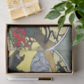 Papier Mousseline Le choeur 1911 des professeurs d'Alfons Mucha (Cadeau)