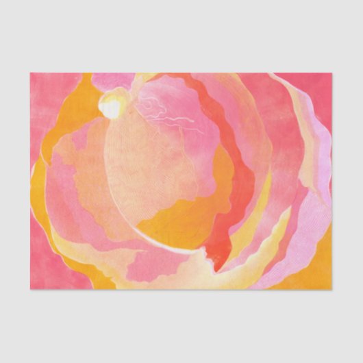 Papier Mousseline Le chou s'est levé III (Recto)