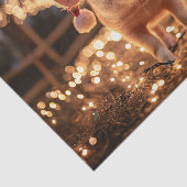 Papier Mousseline Le cochon dans une page de découpage de chapeau de (Détail)