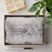 Papier Mousseline Le Coeur le plus sacré de Jésus-Christ (Cadeau)