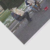 Papier Mousseline Le concert d'animaux (Détail)