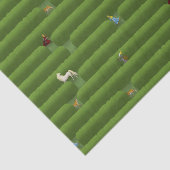 Papier Mousseline Le conte de verdure Maze (Détail)