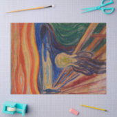 Papier Mousseline Le cri d'Edvard Munch (Artisanat)