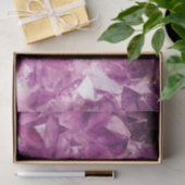 Papier Mousseline Le cristal de violet (Cadeau)