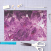 Papier Mousseline Le cristal de violet (Artisanat)