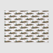 Papier Mousseline Le Croc Royal - Alligator des bijoux (Recto)