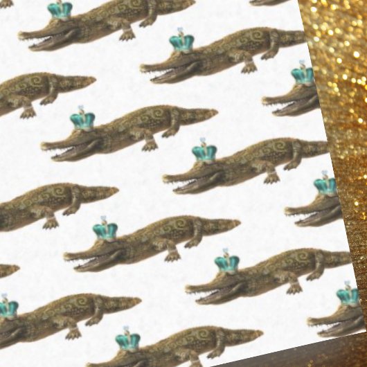 Papier Mousseline Le Croc Royal - Alligator des bijoux