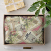 Papier Mousseline Le cru s'est levé, Tour Eiffel, et carte postale (Cadeau)