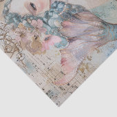 PAPIER MOUSSELINE LE DÉCOUPAGE DE L'ETHEREAL MERMAID (Détail)