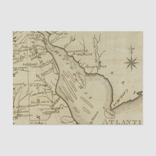 Papier Mousseline Le Delaware (Recto)