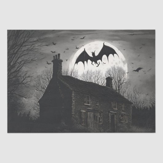 Papier Mousseline Le dénouement du diable Jersey Cryptid (Recto)