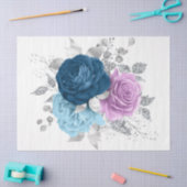 Papier Mousseline Le design de la série Bouquet 17 (Artisanat)